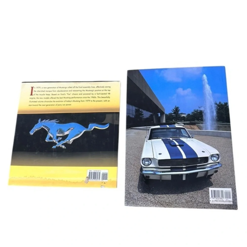Lot of‎ 2 Mustang Car Hardback Books